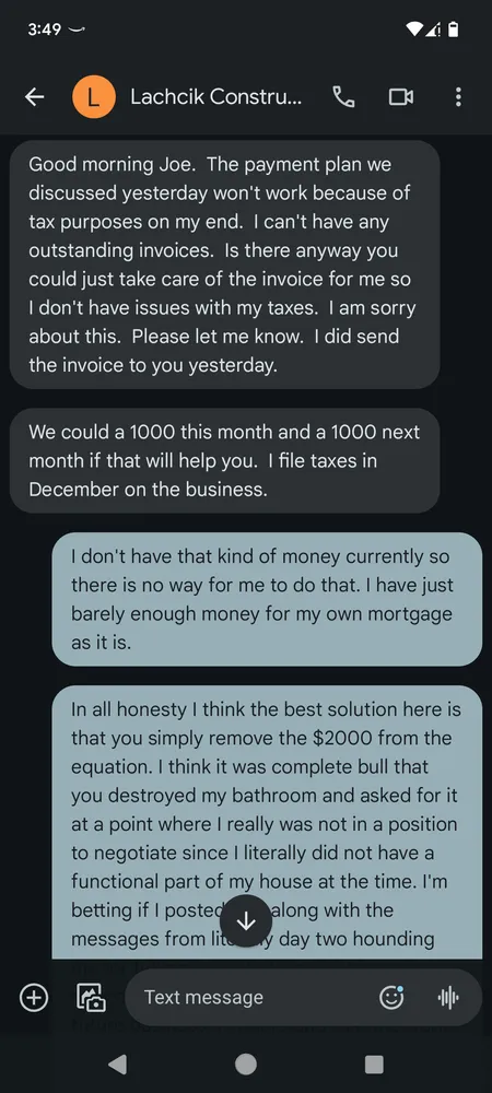 Slide of Lachcik Construction