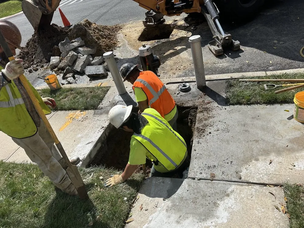 Slide of Lady Liberty Contracting