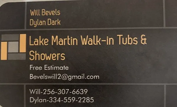Lake Martin Walk-in Tubs and Showers