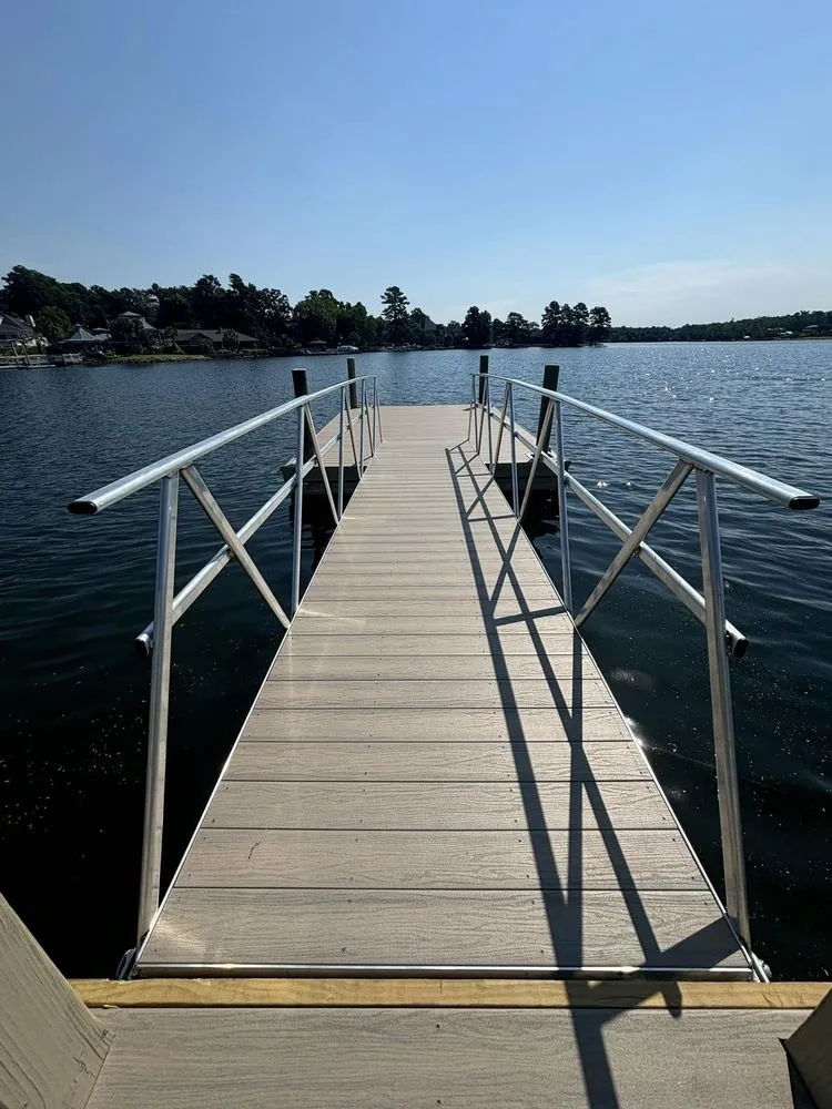Slide of Lake Murray Dock