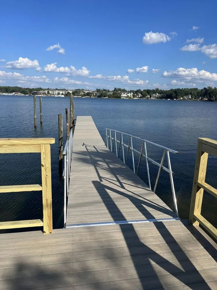 Slide of Lake Murray Dock