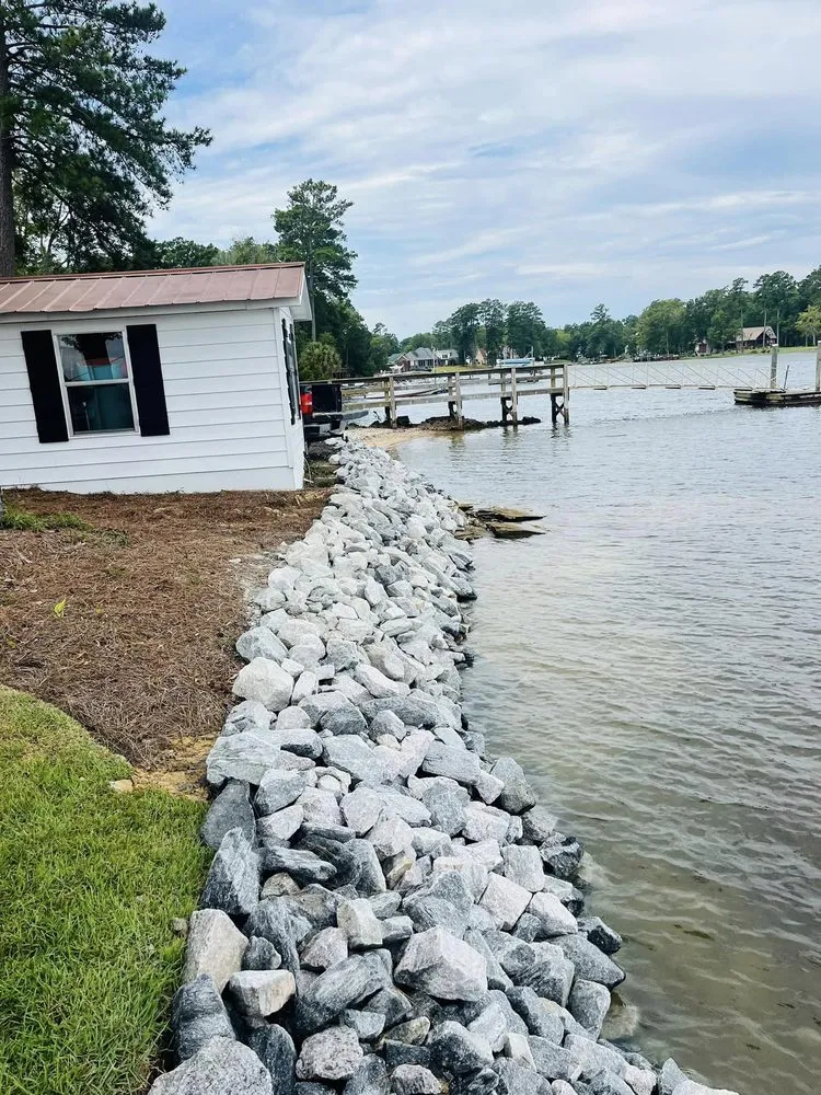 Slide of Lake Murray Dock