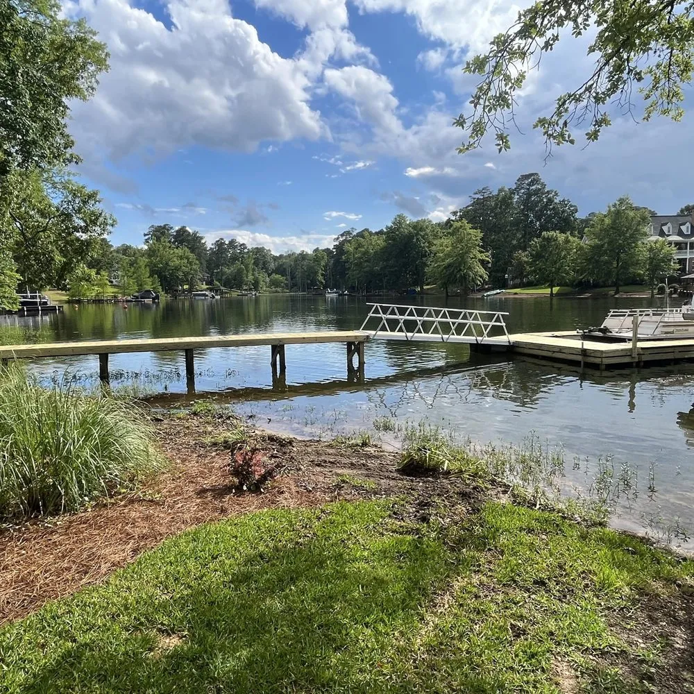 Slide of Lake Murray Dock