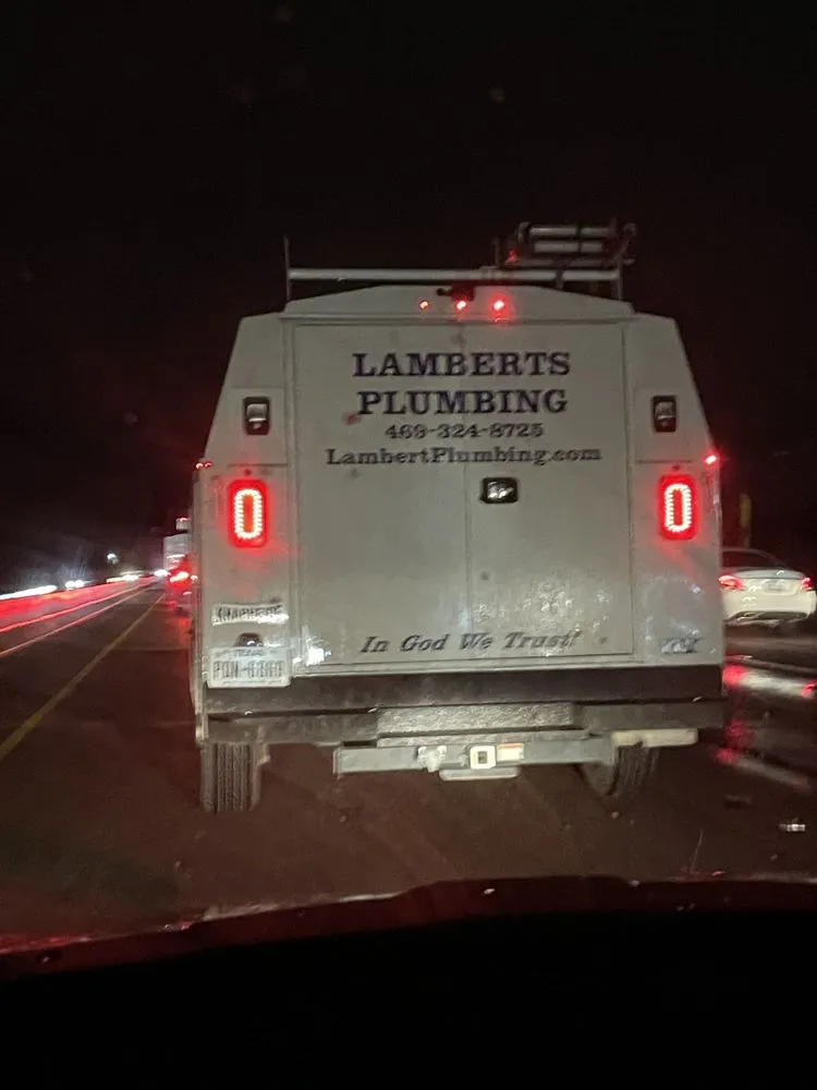 Slide of Lambert's Plumbing Service