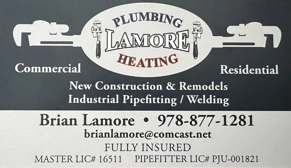 Slide of Lamore Plumbing and Heating