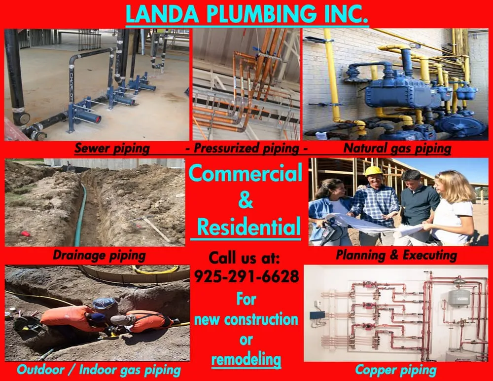Slide of Landa Plumbing