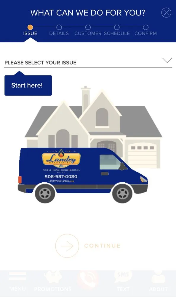 Slide of Landry Mechanical