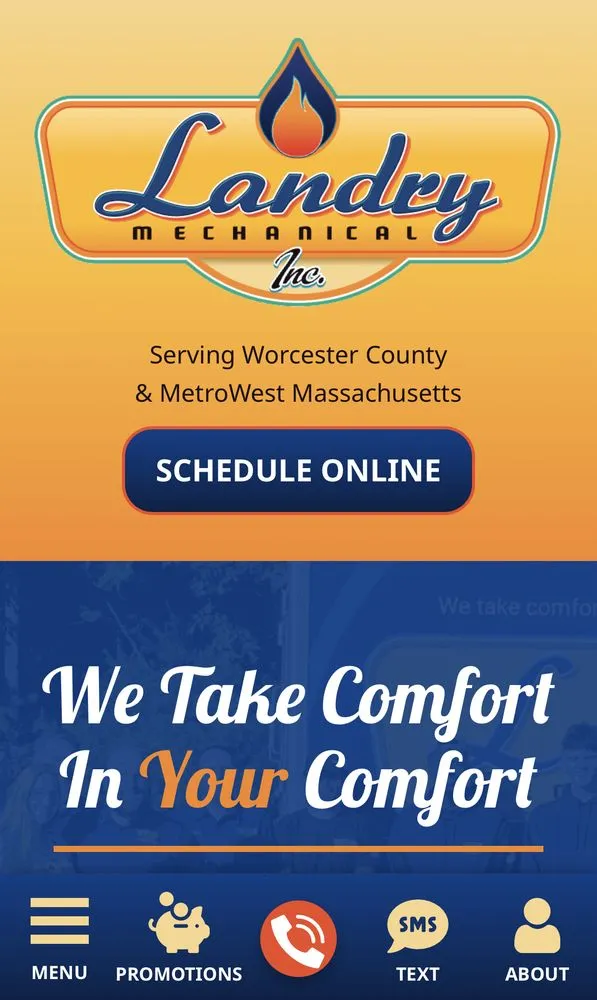 Slide of Landry Mechanical