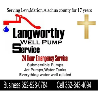 Slide of Langworthy Well Pump Service
