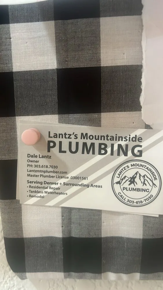 Slide of Lantz's Mountainside Plumbing