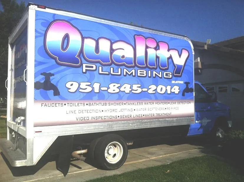 Slide of Larel Block Quality Plumbing
