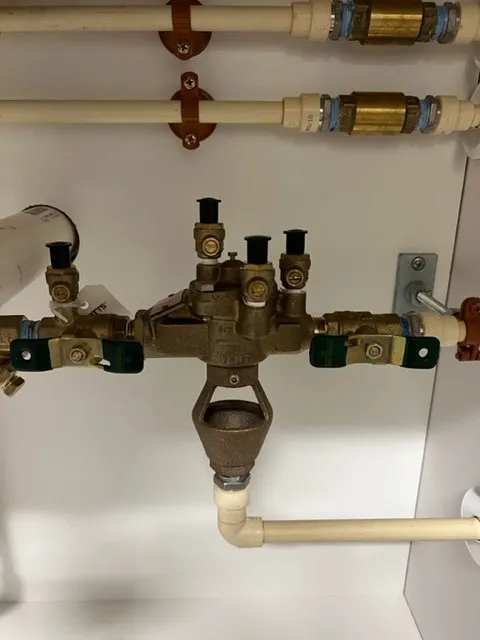 Slide of LaRock Backflow