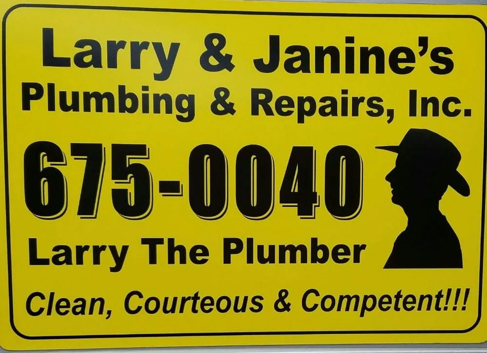 Slide of Larry & Janine's Plumbing & Repairs