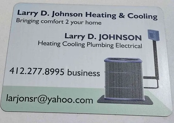Larry D Johnson Heating and Cooling Logo
