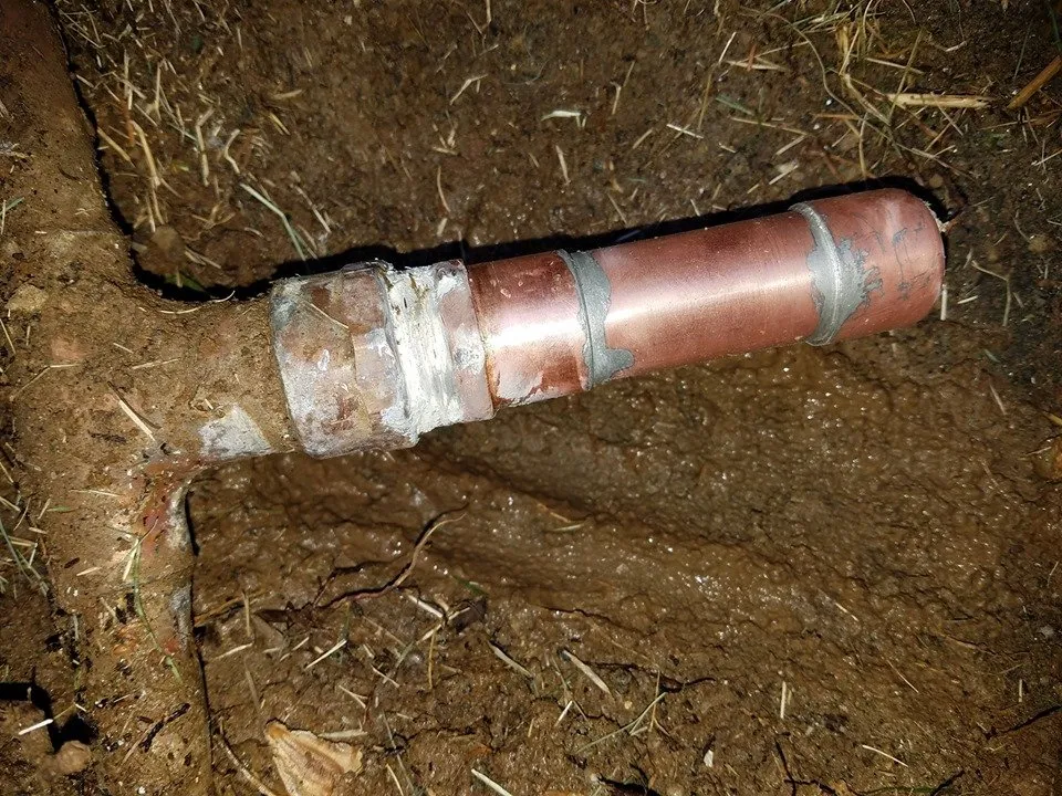 Slide of Larry Leaks Plumbing & Drains