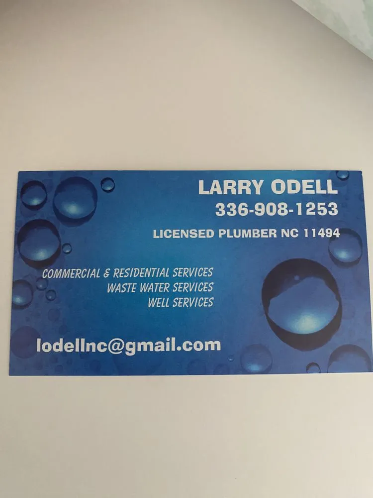 Slide of Larry Odell Plumbing