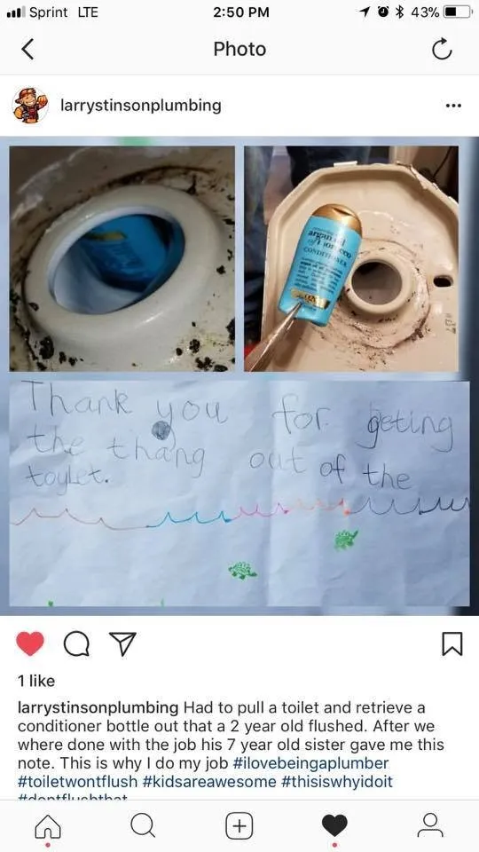 Slide of Larry Stinson Plumbing