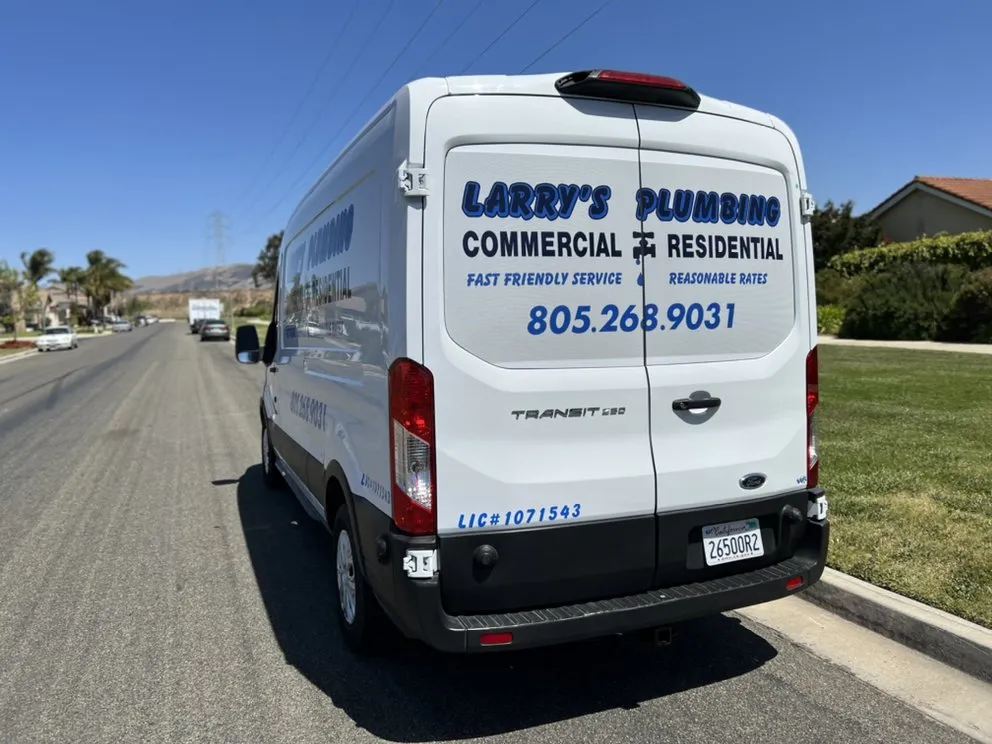 Slide of Larry's Plumbing