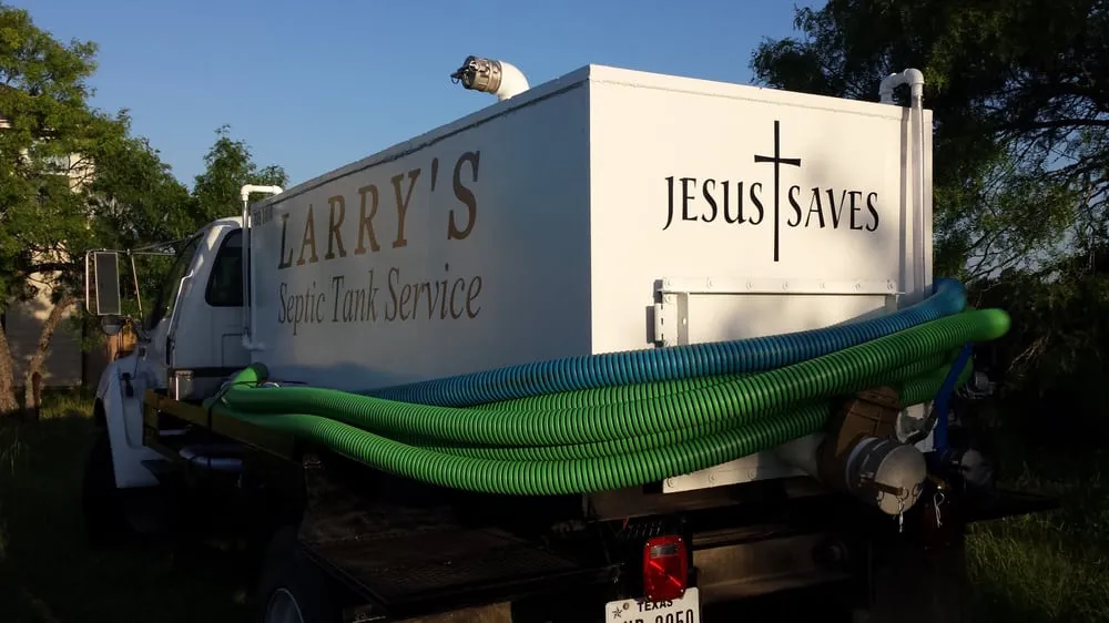 Slide of Larry's Septic Tank Service