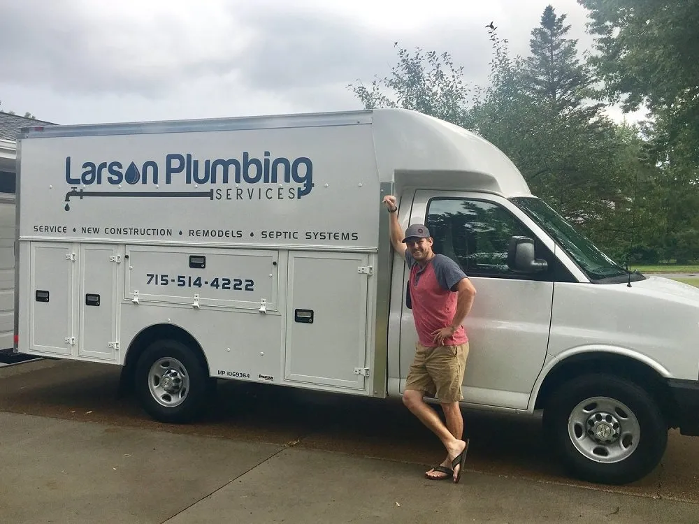 Slide of Larson Plumbing Services