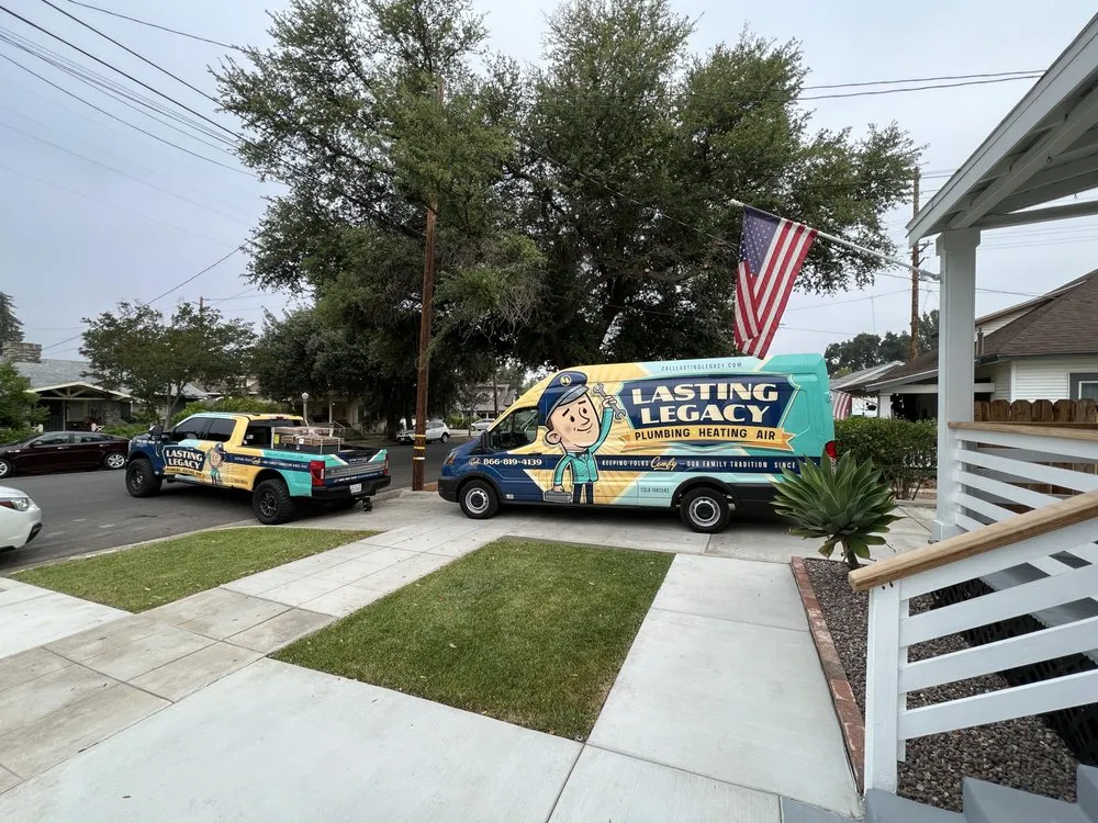 Top-rated plumbing repair for homes in Redlands, CA by Lasting Legacy Plumbing Heating and Air