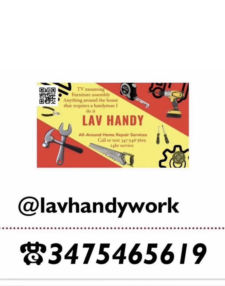 Slide of Lav Handy Work