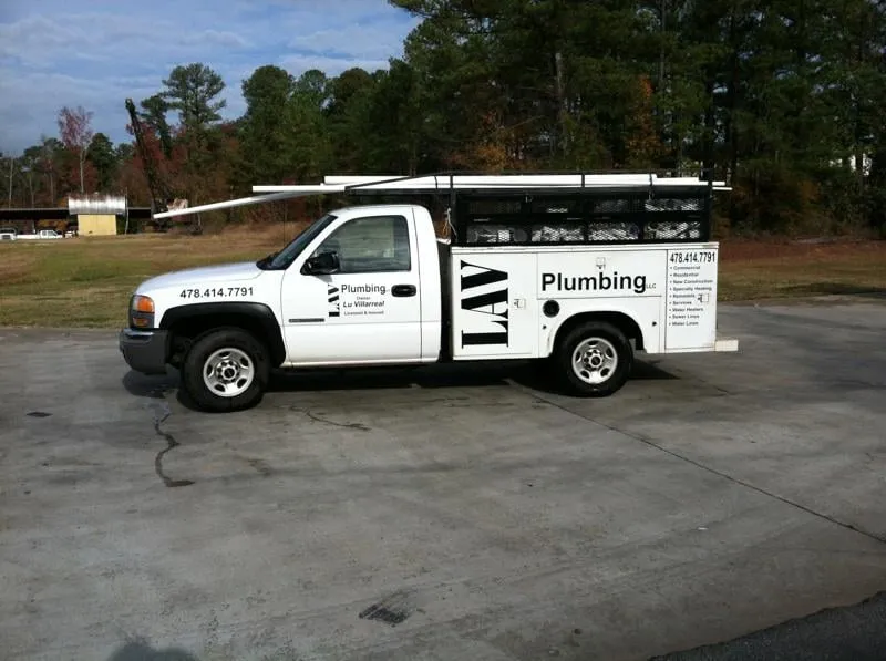 Slide of LAV Plumbing