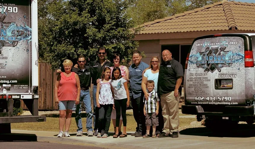 Slide of Lawson Family Plumbing