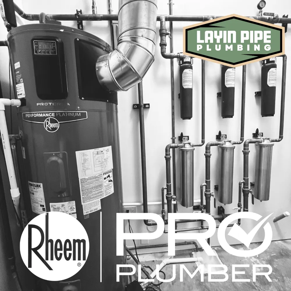 Slide of Layin Pipe Plumbing