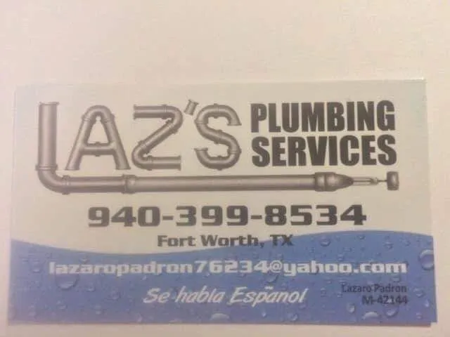 Emergency emergency plumbing service in Saginaw, TX - Laz's Plumbing Services