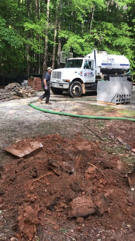 Slide of L&B Drain Cleaning and Plumbing Service