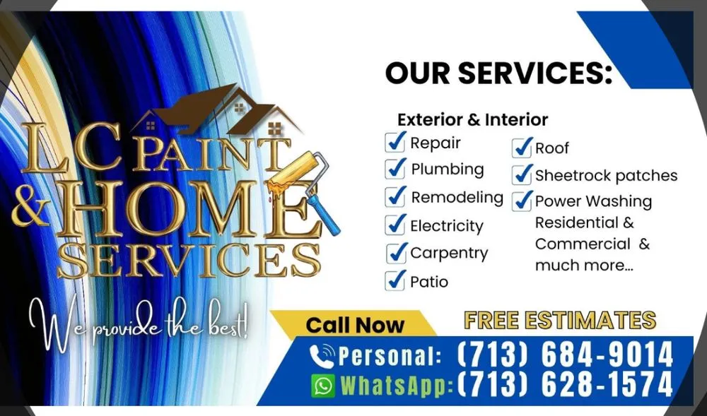 Slide of LC Paint & Home Services