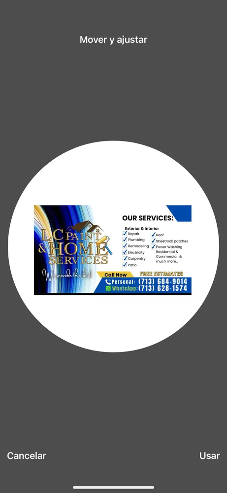 Slide of LC Paint & Home Services