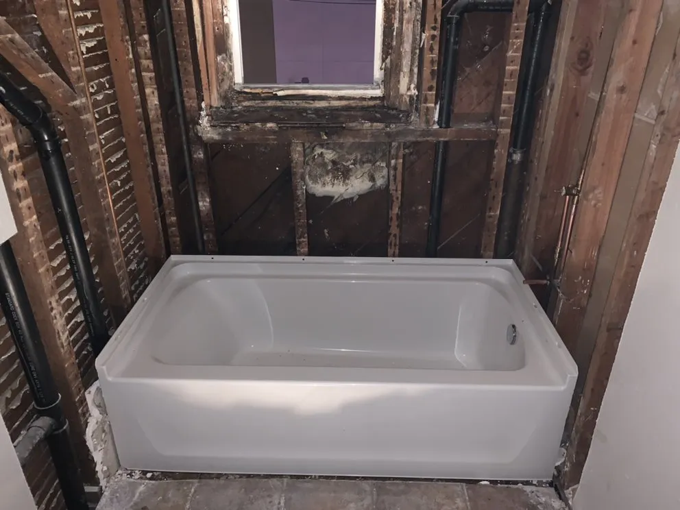 Slide of Lead & Oakum Plumbing and Drains