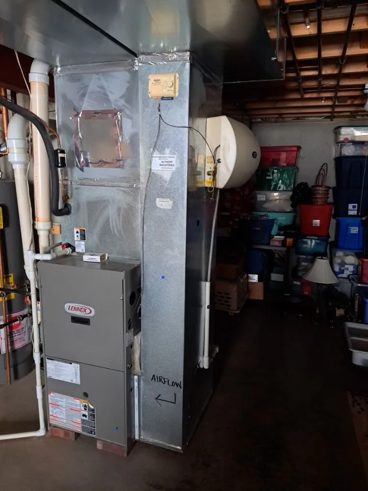 Slide of Leader Mechanical Services