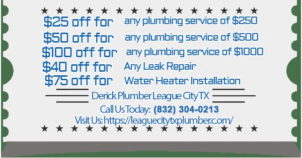 Slide of League City Plumber
