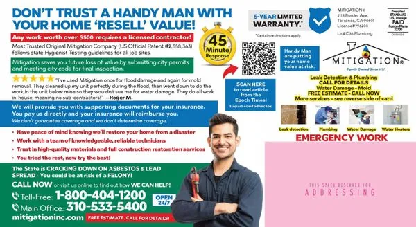 Leak Detection Mcdonalds Restoration Logo