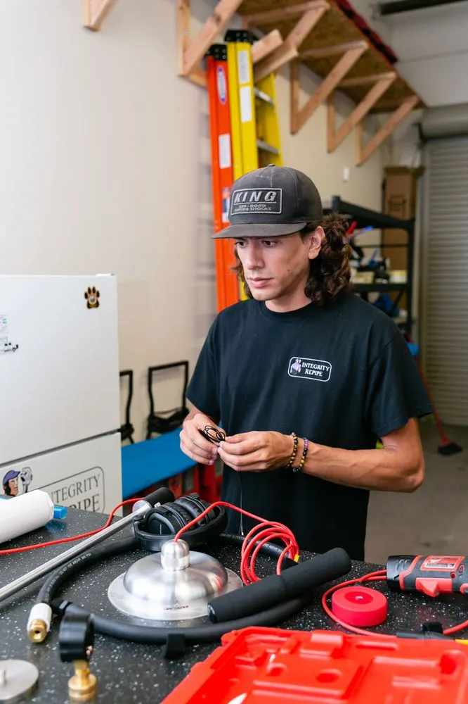 Slide of Leak Detection Specialists