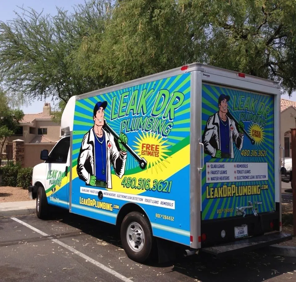 Slide of Leak Dr. Plumbing