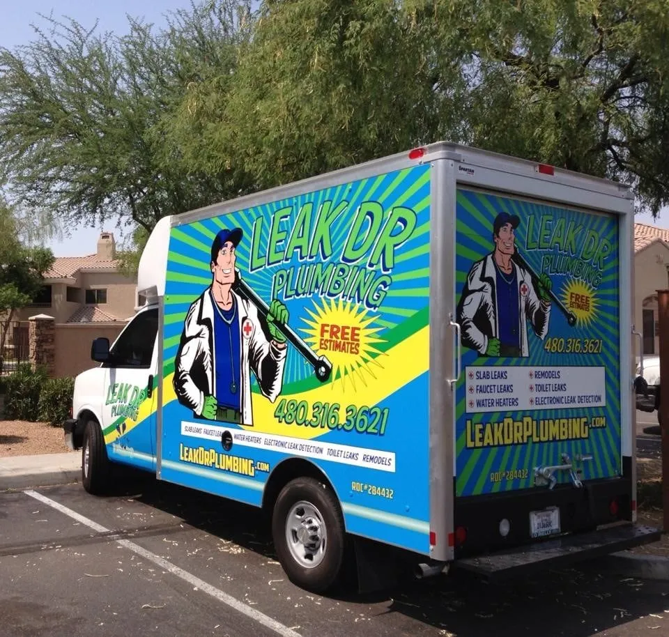 Slide of Leak Dr. Plumbing