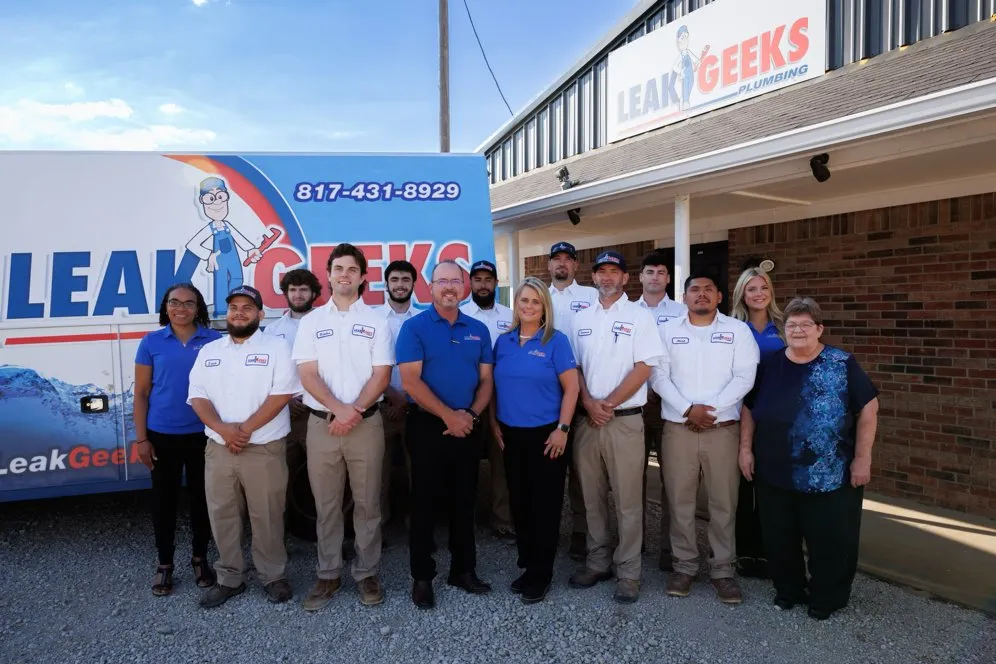 Slide of Leak Geeks Plumbing