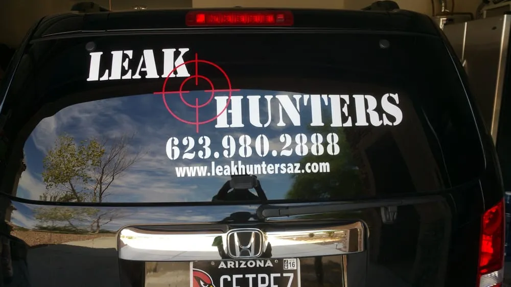 Slide of Leak Hunters