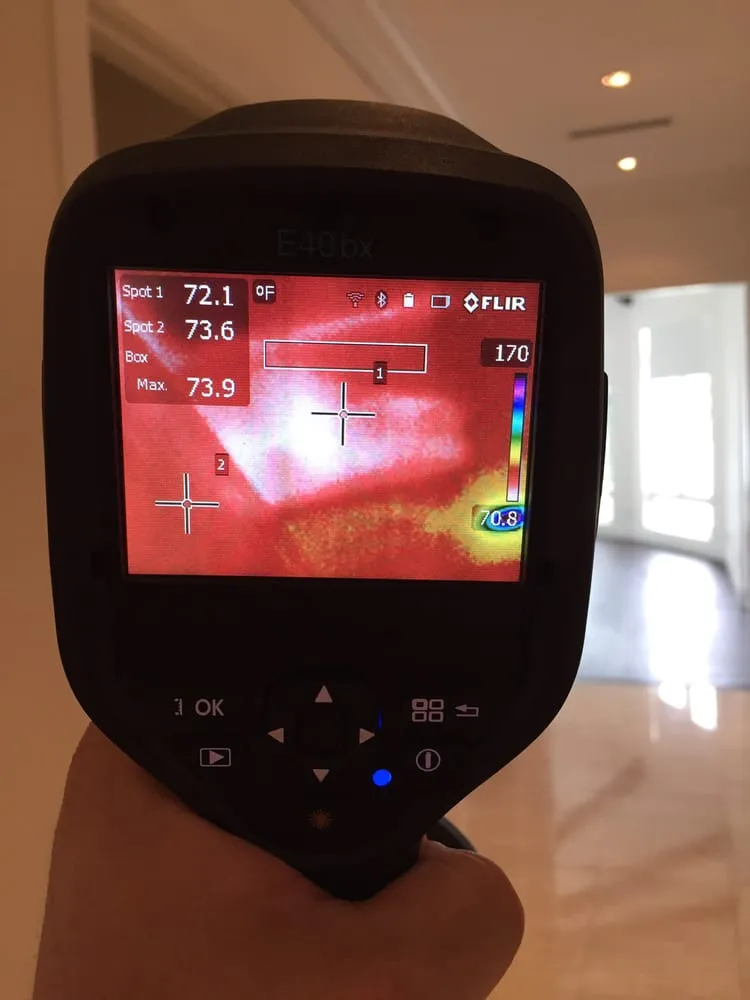 Slide of Leak Locators