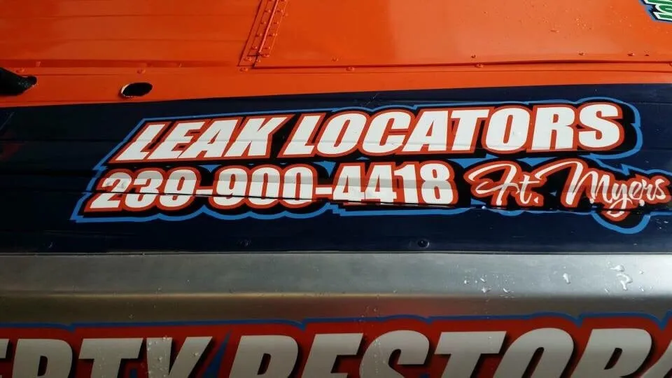 Slide of Leak Locators