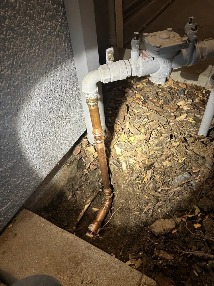 Slide of Leak on Lock Plumbing