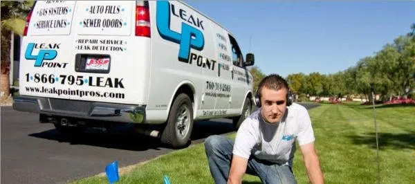 Slide of Leak Point - Leak Detection Services