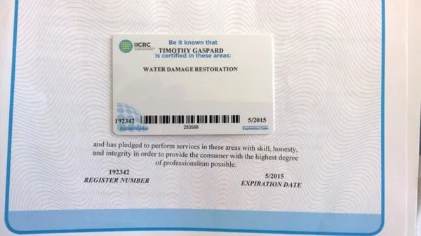 Slide of Leak Restoration Services