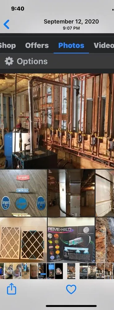 Slide of Lebo's Plumbing Heating & Air Conditioning