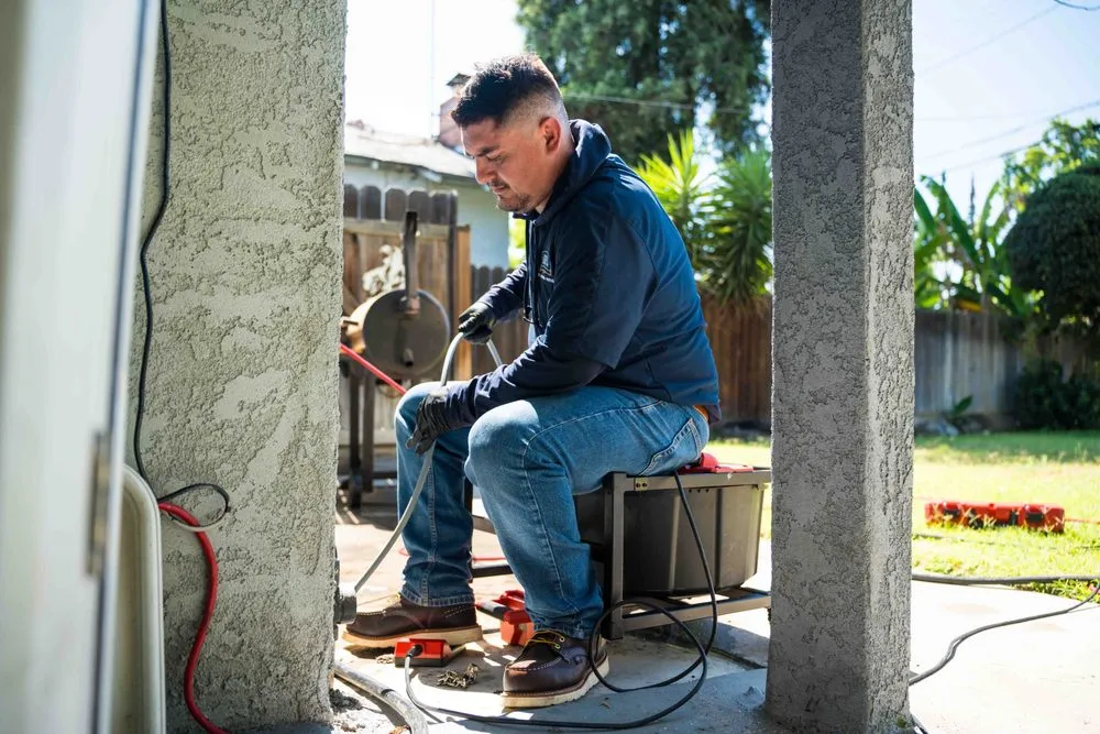 Top-rated drain cleaning for homes in Fresno, CA by Lee's Air, Plumbing , Heating & Roofing