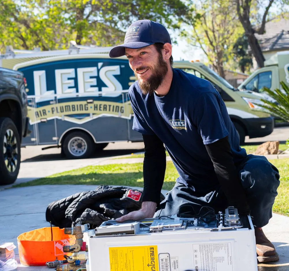 Professional pipe repair experts serving Fresno, CA - Lee’s Air, Plumbing, Heating & Roofing